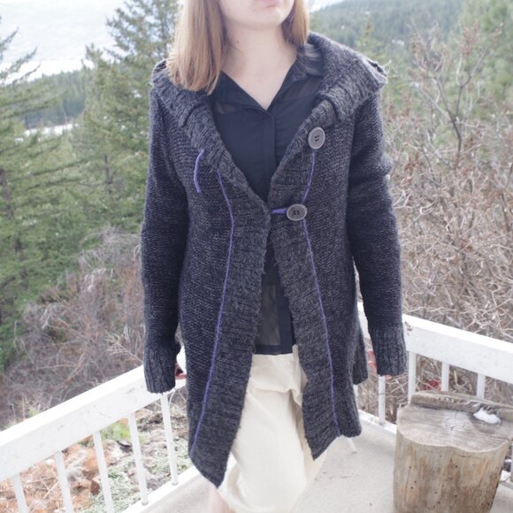 Women's Vintage Wearhouse One Jeanswear Cardigan - Picture 7 of 11